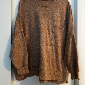 Zenana Outfitters Tan Knit Sweater